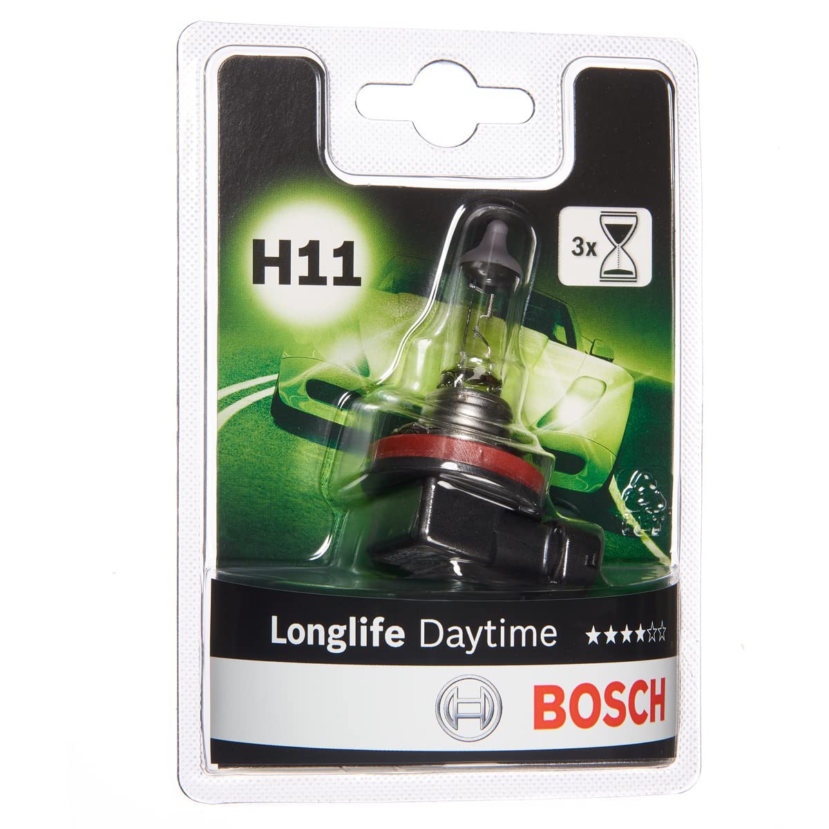 Bosch H11 Longlife Daytime Lampe - 12 V 55 W PGJ19-2 - 1 Stück von Bosch Automotive