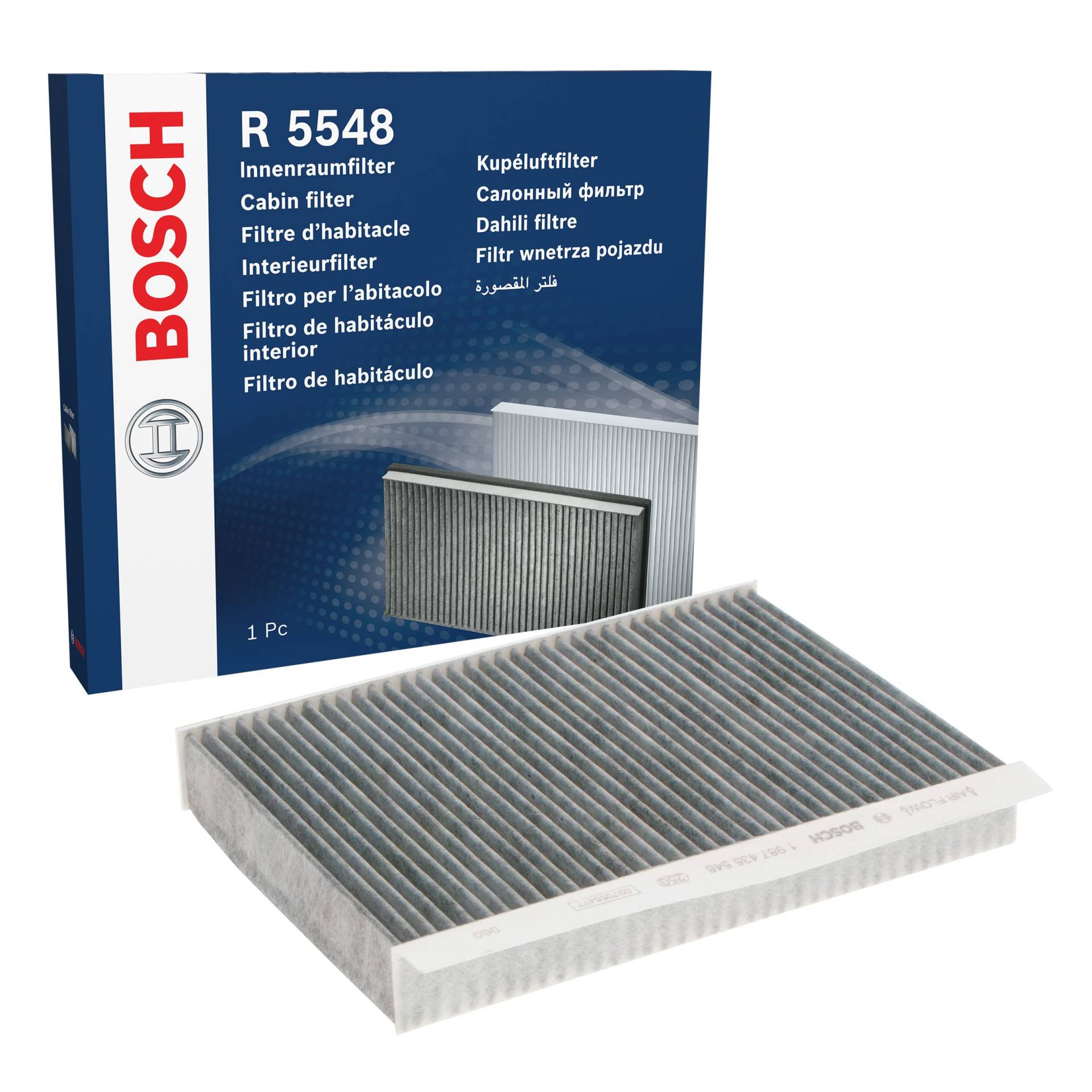 Bosch R5548 - Innenraumfilter mit Aktivkohle von Bosch Automotive
