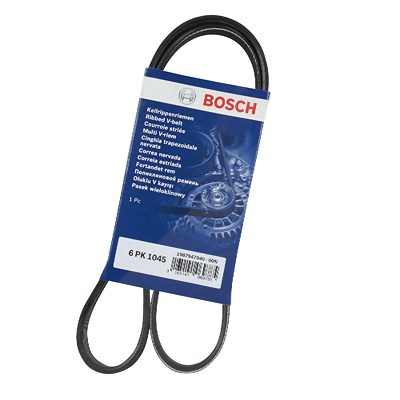 Bosch Keilrippenriemen [Hersteller-Nr. 1987947940] für Alfa Romeo, Citroën, Ds, Fiat, Honda, Jeep, Lancia, Lexus, Mazda, Opel, Peugeot, Seat, Vauxhall von Bosch