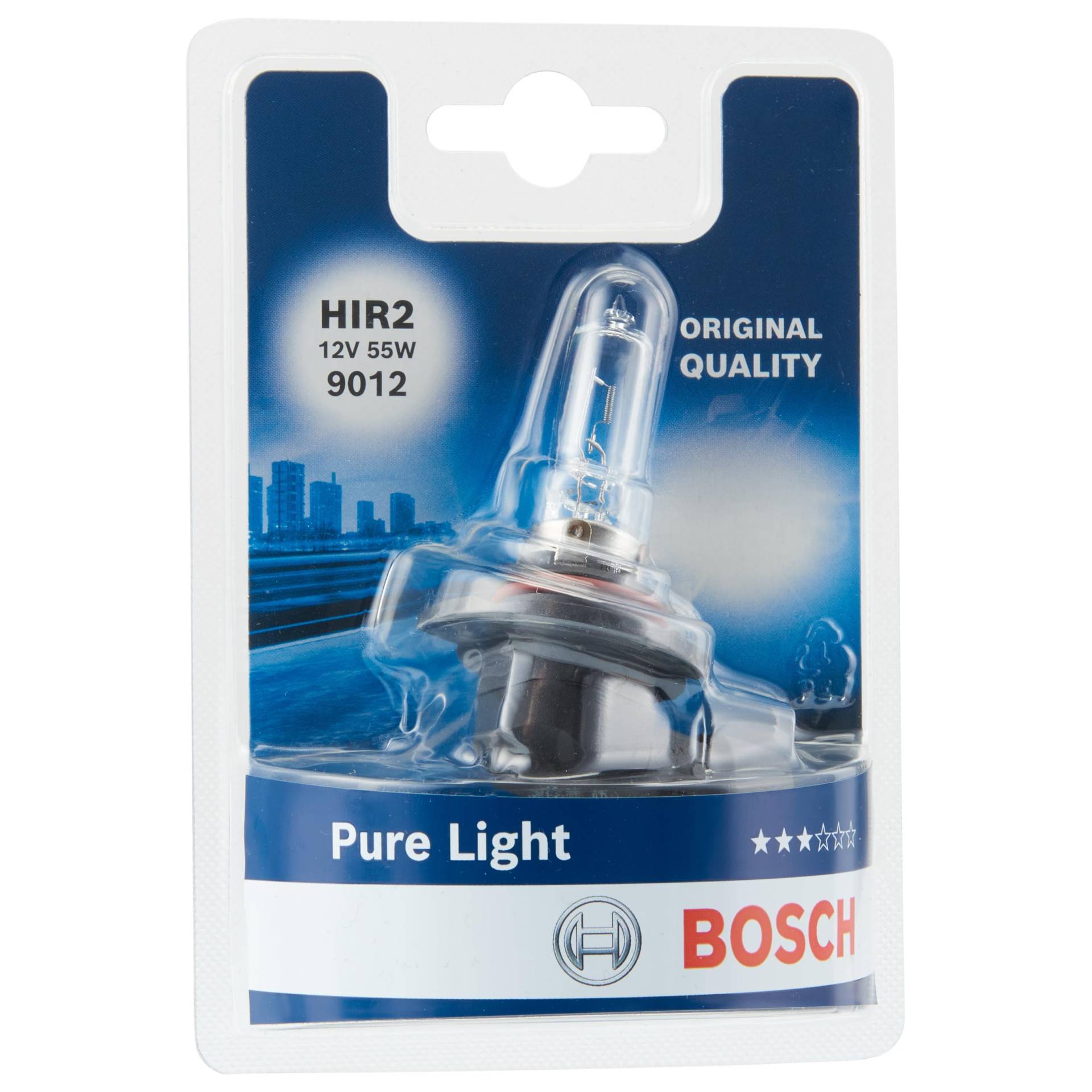 Bosch HIR2 (9012) Pure Light Lampe - 12 V 55 W PX22d - 1 Stück von Bosch