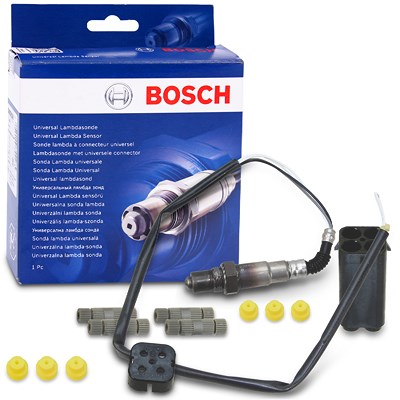 Bosch Lambdasonde [Hersteller-Nr. 0258986602] für Alfa Romeo, Alpina, Audi, Bentley, BMW, Cadillac, Chevrolet, Chrysler, Citroën, Dacia, Daewoo, Daiha von Bosch