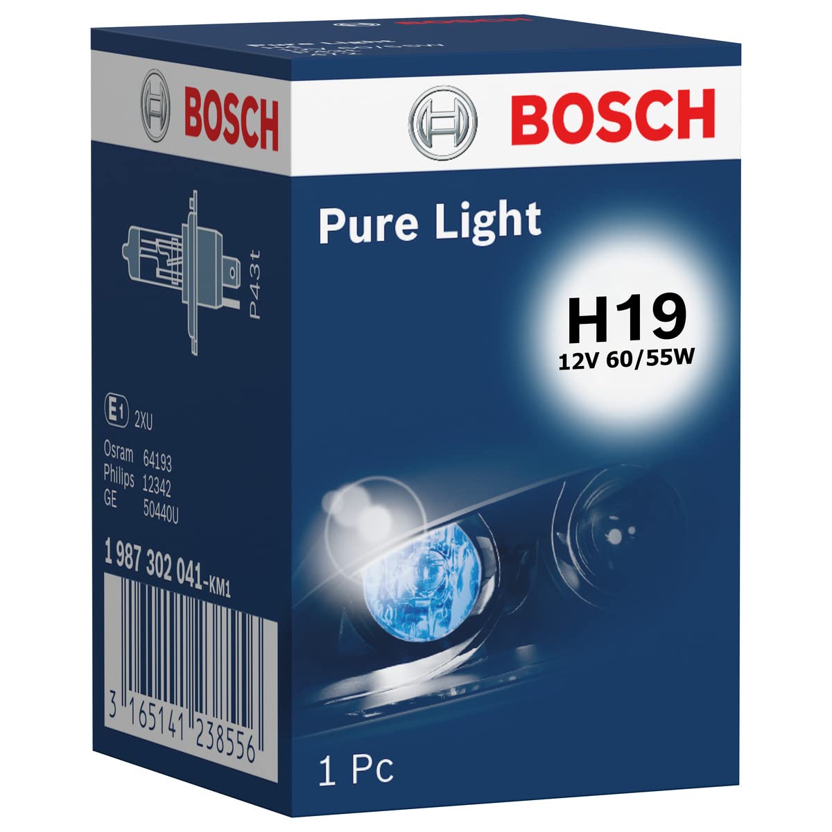 Bosch Lampen Autolampen 60/55W PU43t-3 1 987 302 092 Bosch Lampen Autolampen 60/55W PU43t-3 1 987 302 092 von Bosch