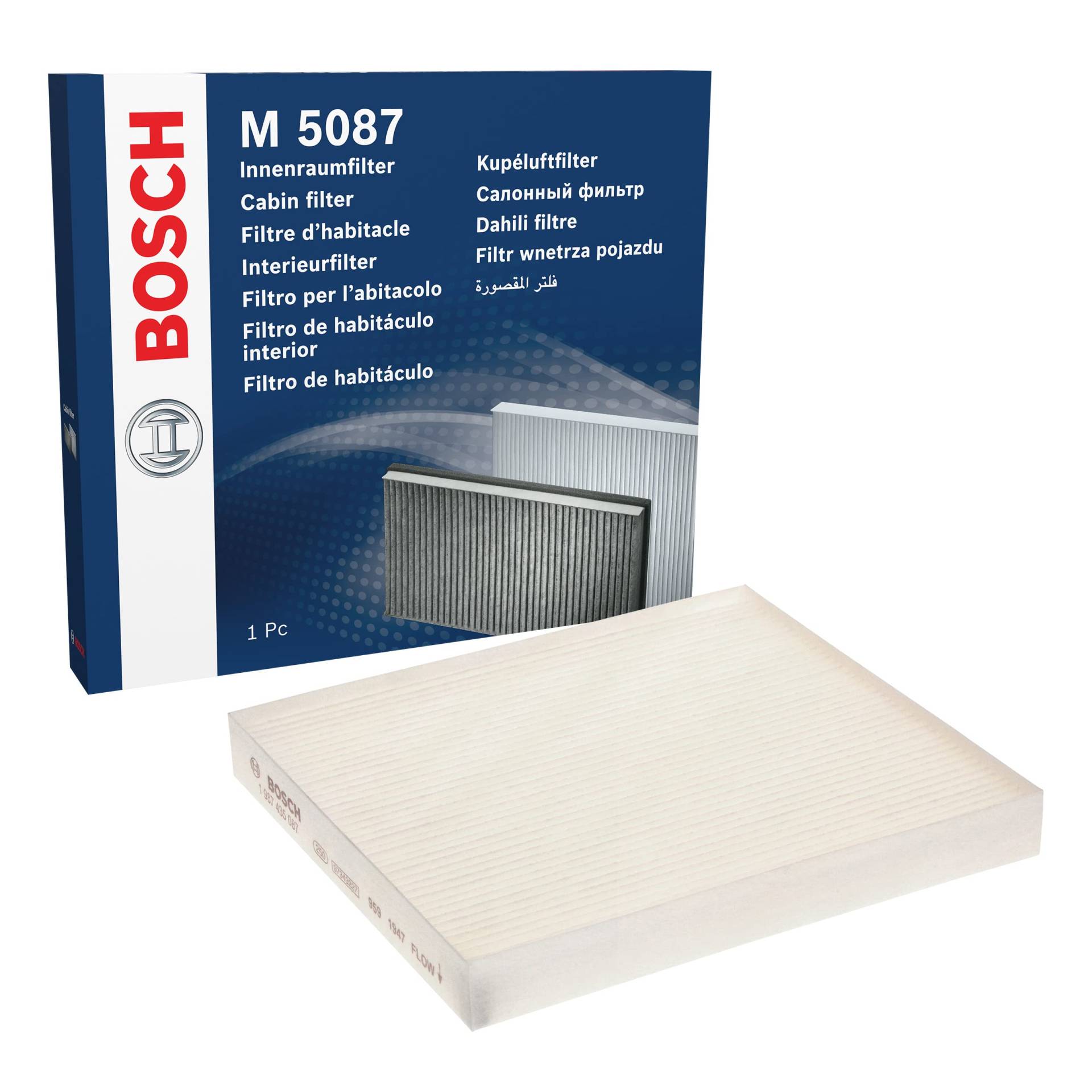 Bosch Automotive M5087 - Innenraumfilter Standard Bosch Automotive M5087 - Innenraumfilter Standard von Bosch Automotive