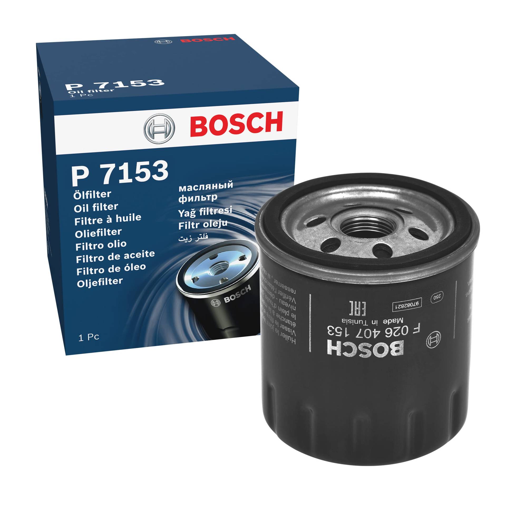 Bosch P7153 - Ölfilter Auto von Bosch Automotive