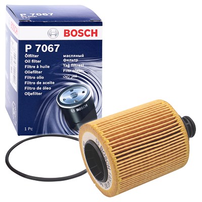 Bosch Ölfilter [Hersteller-Nr. F026407067] für Alfa Romeo, Fiat, Ford, Lancia, Opel, Suzuki von Bosch