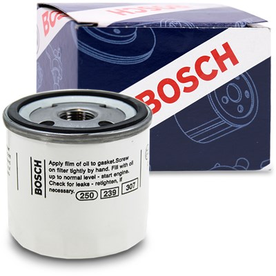 Bosch Ölfilter [Hersteller-Nr. F026407078] für Ford, Mazda, Volvo von Bosch