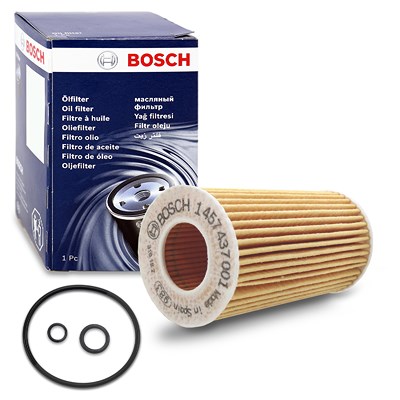 Bosch Ölfilter [Hersteller-Nr. 1457437001] für Jeep, Mercedes-Benz von Bosch