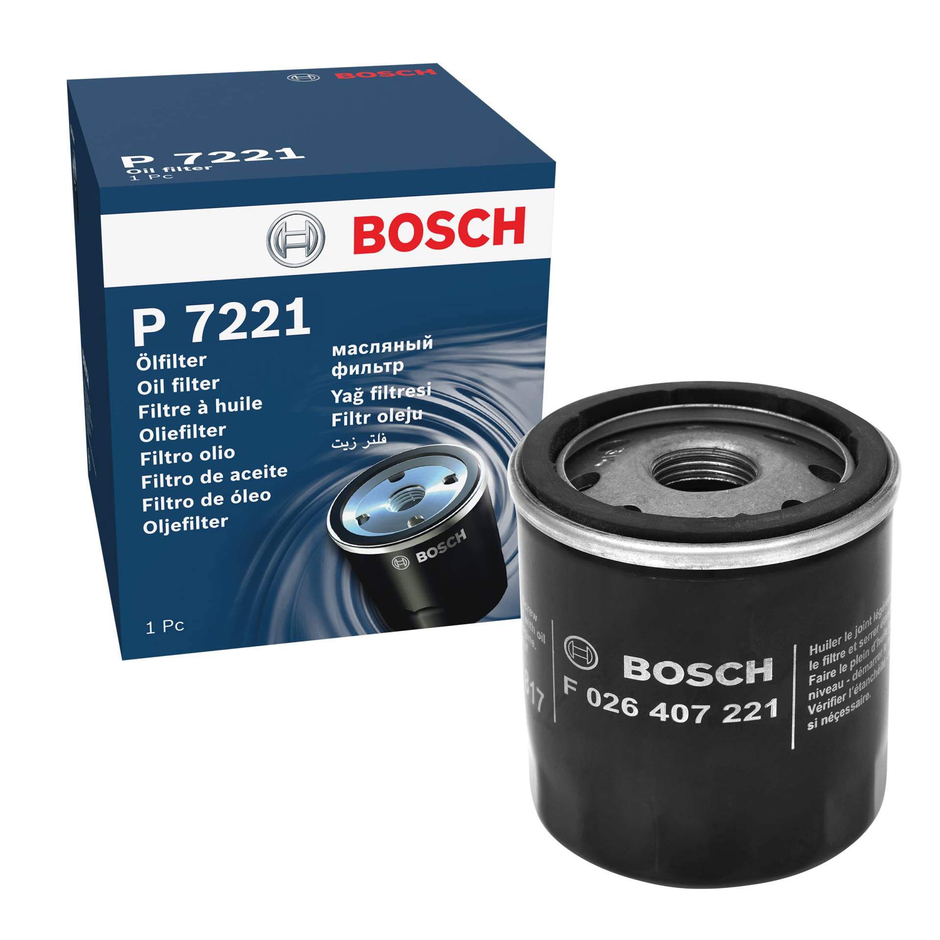Bosch Automotive P7221 - Ölfilter Auto von Bosch Automotive