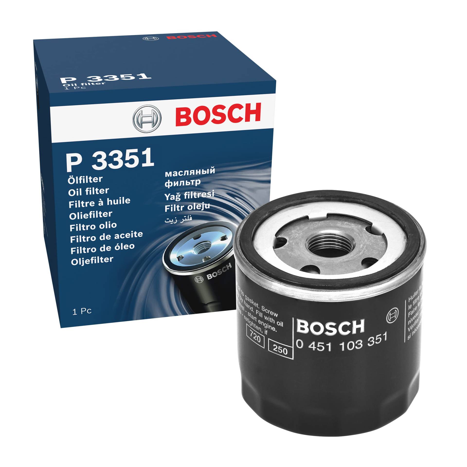 Bosch P3351 - Ölfilter Auto von Bosch Automotive