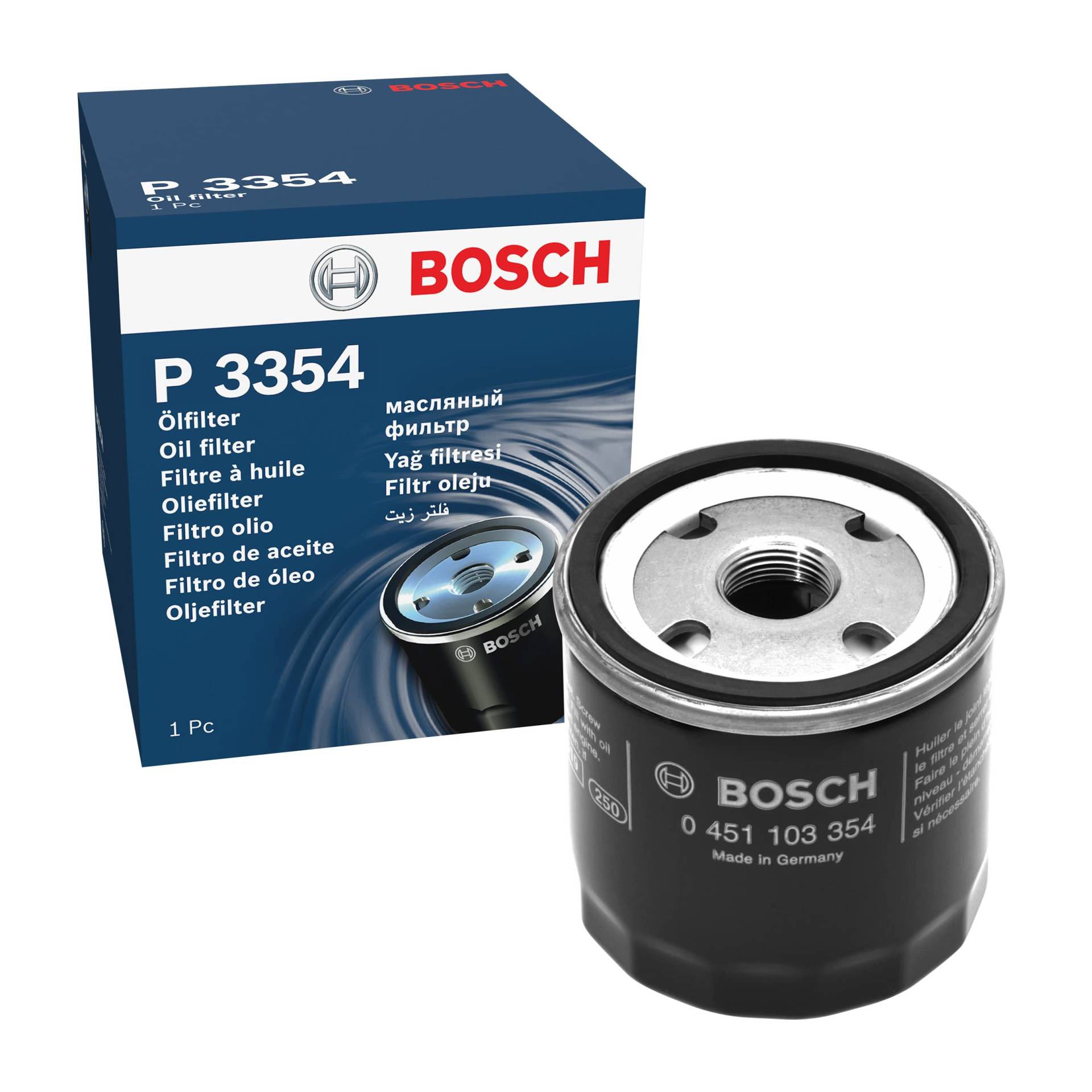Bosch Automotive P3354 - Ölfilter Auto von Bosch Automotive