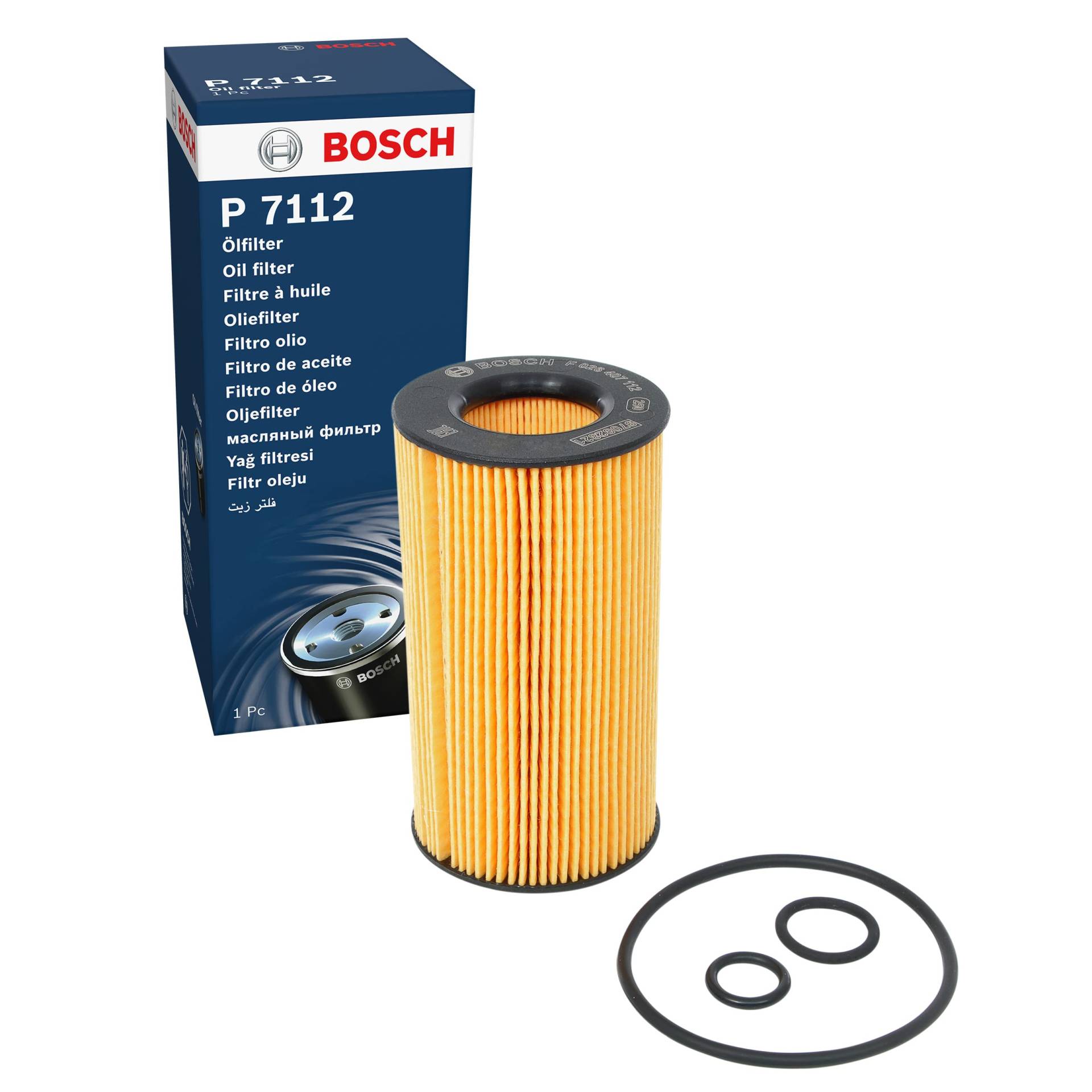 Bosch P7112 - Ölfilter Auto, 3er Pack Bosch P7112 - Ölfilter Auto, 3er Pack von Bosch Automotive