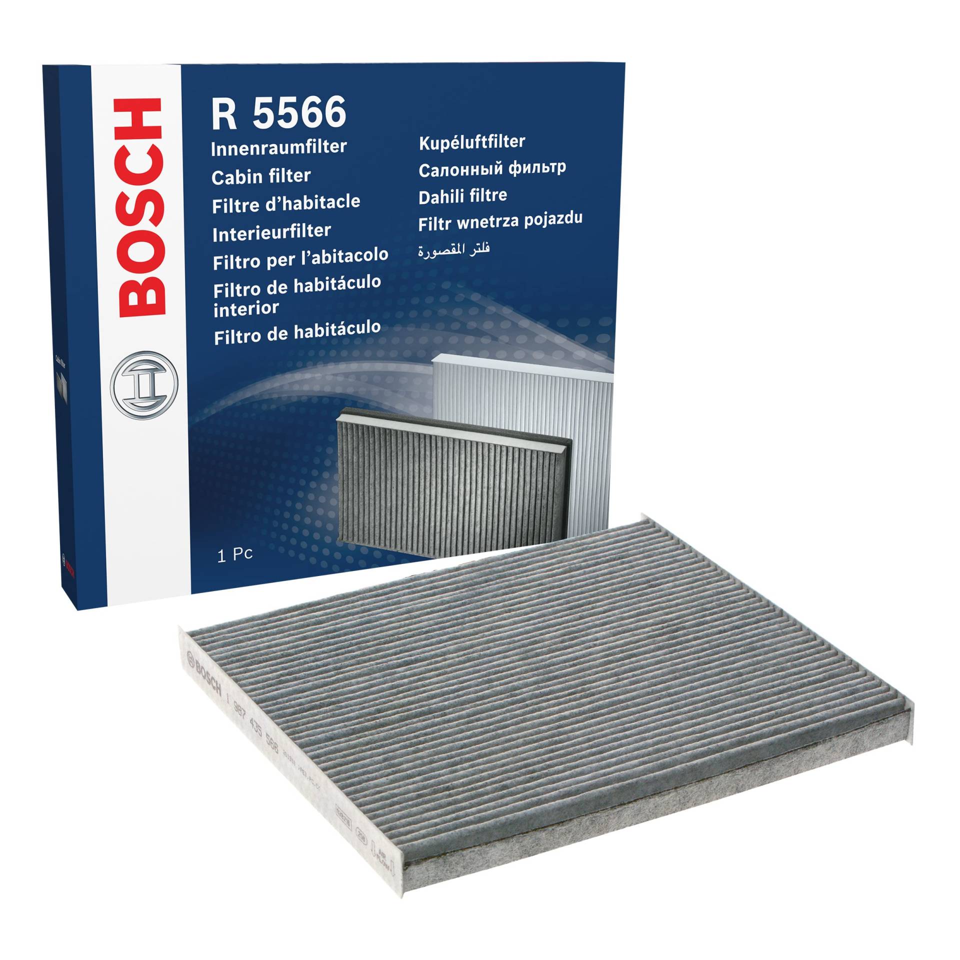 Bosch R5566 - Innenraumfilter mit Aktivkohle von Bosch Automotive