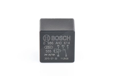 Bosch Relais, Arbeitsstrom [Hersteller-Nr. 0986AH0614] von Bosch