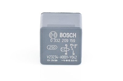 Bosch Relais [Hersteller-Nr. 0332209159] für Audi, Chevrolet, Citroën, Fiat, Mercedes-Benz, Opel, Peugeot, Puch, Saab, Seat, Skoda, Vauxhall, VW von Bosch