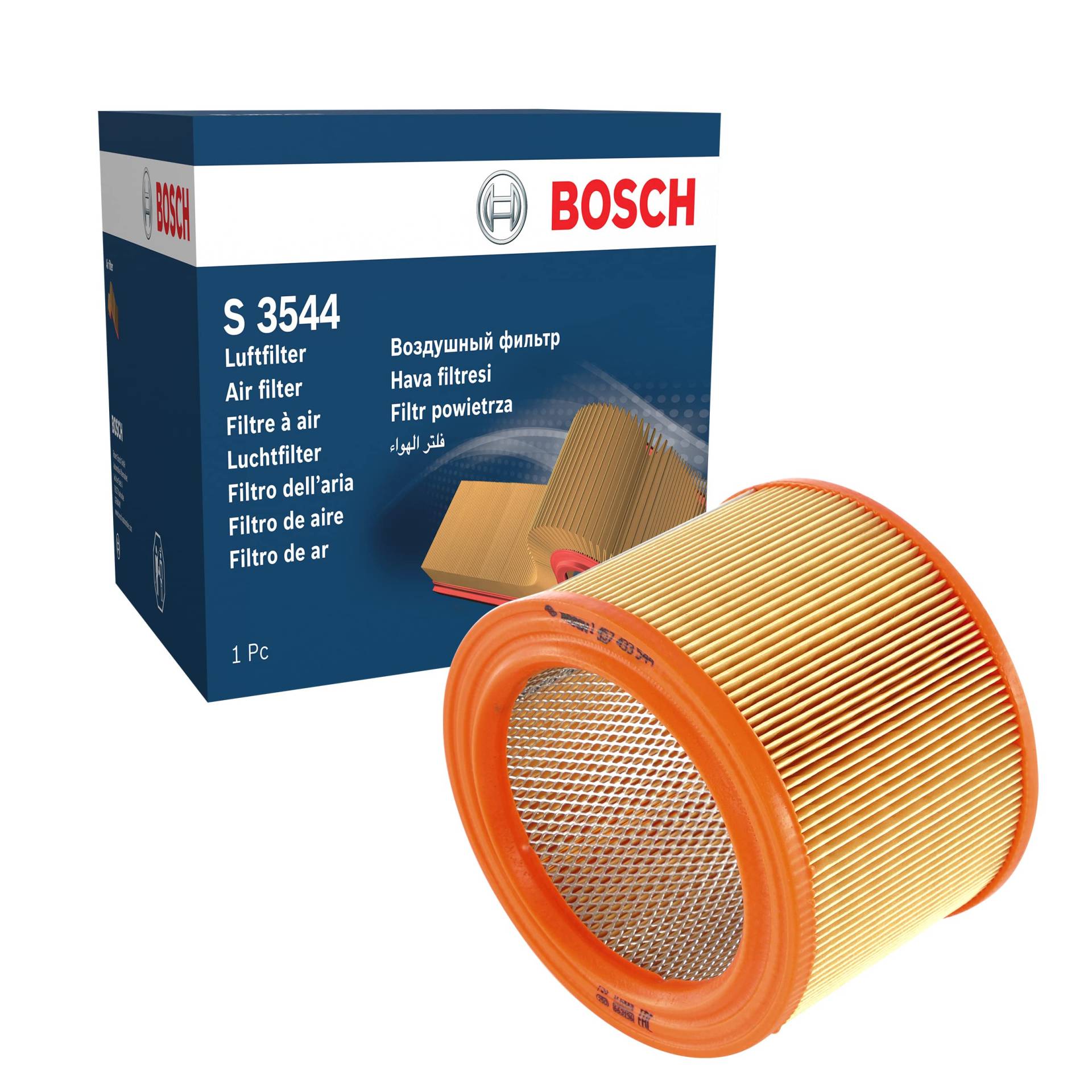 Bosch S3544 - Luftfilter Auto von Bosch Automotive