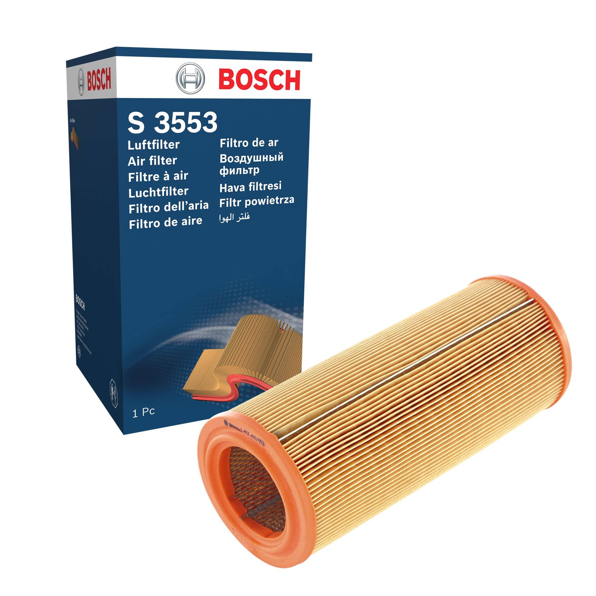 Bosch Automotive S3553 - Luftfilter Auto Bosch Automotive S3553 - Luftfilter Auto von Bosch Automotive