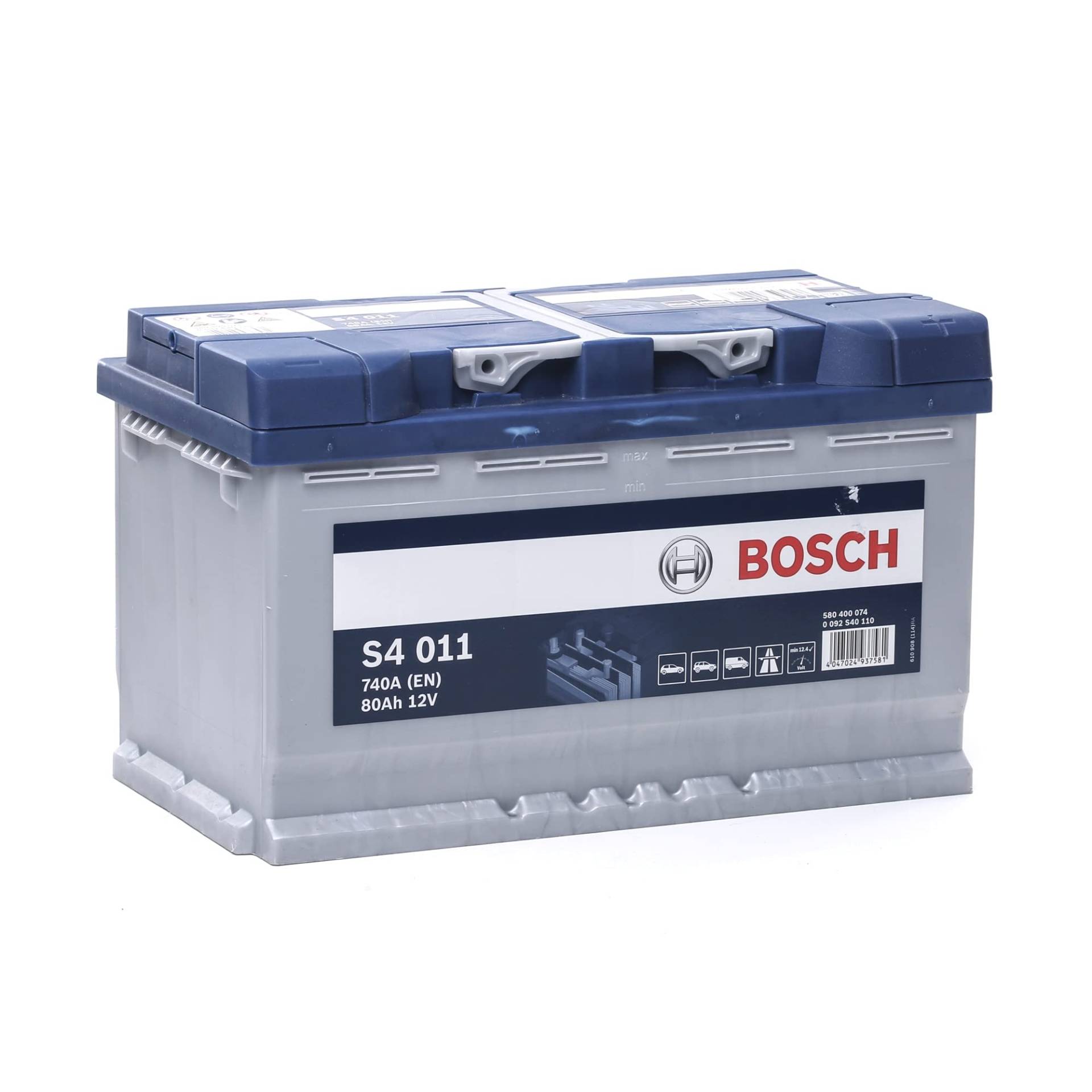 Bosch S4 S4011 Starterbatterie 80Ah/740A Bosch S4 S4011 Starterbatterie 80Ah/740A von Bosch