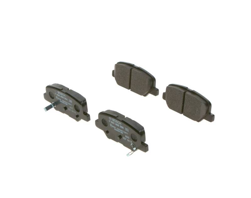 Bosch BP1650 Bremsbeläge - Hinterachse - ECE-R90 Zertifizierung - vier Bremsbeläge pro Set von Bosch Automotive