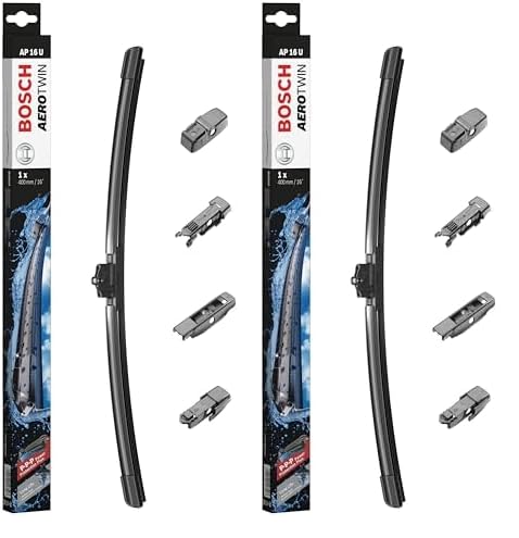 Bosch Scheibenwischer Aerotwin AP16U, Länge: 400mm – einzelner Scheibenwischer für Frontscheibe (Packung mit 2) von Bosch
