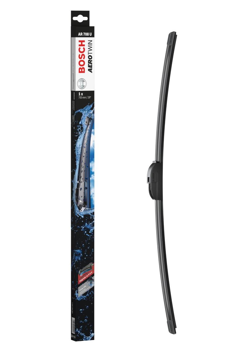 Bosch Scheibenwischer Aerotwin AR708U, Länge: 700mm − einzelner Scheibenwischer für Frontscheibe - Nur für Rechtslenker-Fahrzeuge (UK) von Bosch Automotive