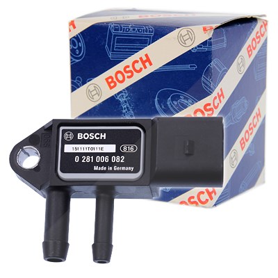 Bosch Sensor, Abgasdruck [Hersteller-Nr. 0281006082] für Audi, Seat, Skoda, VW von Bosch