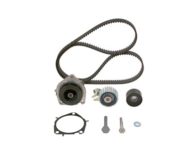 Bosch Wasserpumpe + Zahnriemensatz [Hersteller-Nr. 1987946385] für Alfa Romeo, Fiat, Jeep, Lancia, Opel, Vauxhall von Bosch