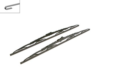Bosch Wischblatt [Hersteller-Nr. 3397118301] für Iveco, Kia, Mazda, Mercedes-Benz, Nissan, Opel, Renault, Renault Trucks, Vauxhall von Bosch
