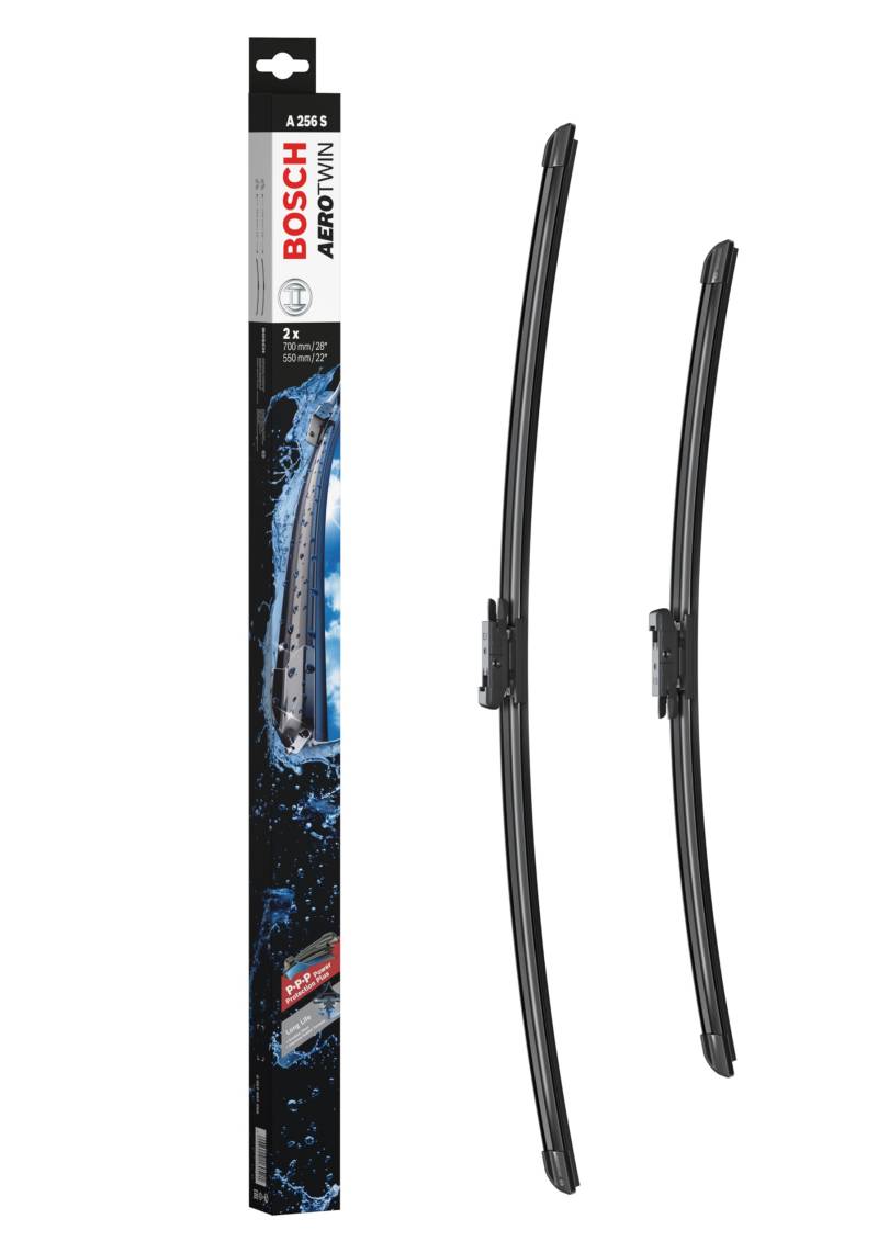 Bosch Scheibenwischer Aerotwin A256S, Länge: 700mm/550mm – Set für Frontscheibe von Bosch