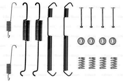 Bosch Zubehörsatz, Bremsbacken [Hersteller-Nr. 1987475214] für Citroën, Ford, Nissan, Peugeot von Bosch