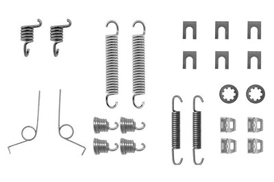 Bosch Zubehörsatz, Bremsbacken [Hersteller-Nr. 1987475030] für Dacia, Fiat, Peugeot, Renault, Seat von Bosch