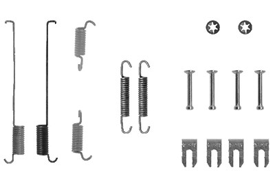 Bosch Zubehörsatz, Bremsbacken [Hersteller-Nr. 1987475219] für Fiat, Ford, Lancia, Mazda von Bosch