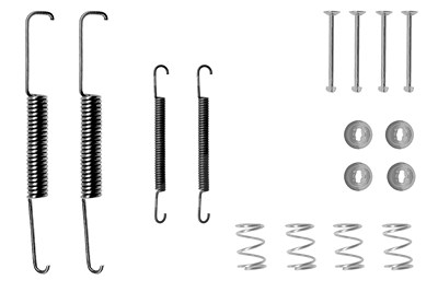 Bosch Zubehörsatz, Bremsbacken [Hersteller-Nr. 1987475046] für Opel, Vauxhall von Bosch