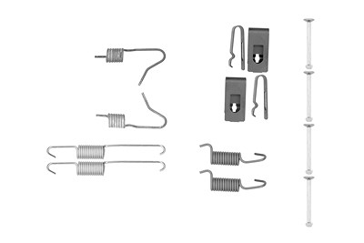 Bosch Zubehörsatz, Feststellbremsbacken [Hersteller-Nr. 1987475333] für Nissan, Renault, Toyota von Bosch