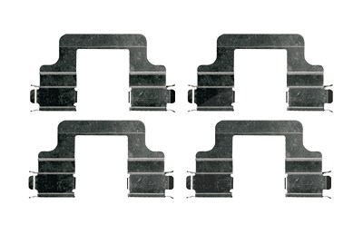 Bosch Zubehörsatz, Scheibenbremsbelag [Hersteller-Nr. 1987474685] für Audi, Ford, Seat, Skoda, VW von Bosch