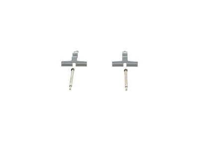 Bosch Zubehörsatz, Scheibenbremsbelag [Hersteller-Nr. 1987474257] für Chrysler, Isuzu, Mercedes-Benz, Opel von Bosch