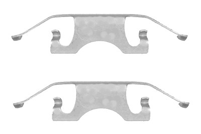 Bosch Zubehörsatz, Scheibenbremsbelag [Hersteller-Nr. 1987474323] für Dodge, Jeep, Mercedes-Benz von Bosch
