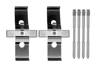 Bosch Zubehörsatz, Scheibenbremsbelag [Hersteller-Nr. 1987474742] für Audi, VW von Bosch