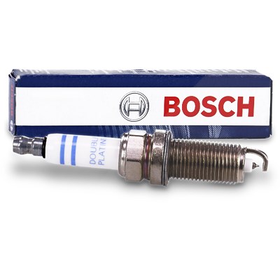 Bosch Zündkerze Doppelplatin [Hersteller-Nr. 0242236510] für BMW, Mitsubishi, Opel, Saab, Subaru, Vauxhall von Bosch