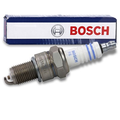 Bosch Zündkerze Super Plus [Hersteller-Nr. 0242235707] für Fiat, Honda, Hyundai, Isuzu, Kia, Lada, Lancia, Mazda, Mitsubishi, Nissan, Opel, Rover, Sub von Bosch
