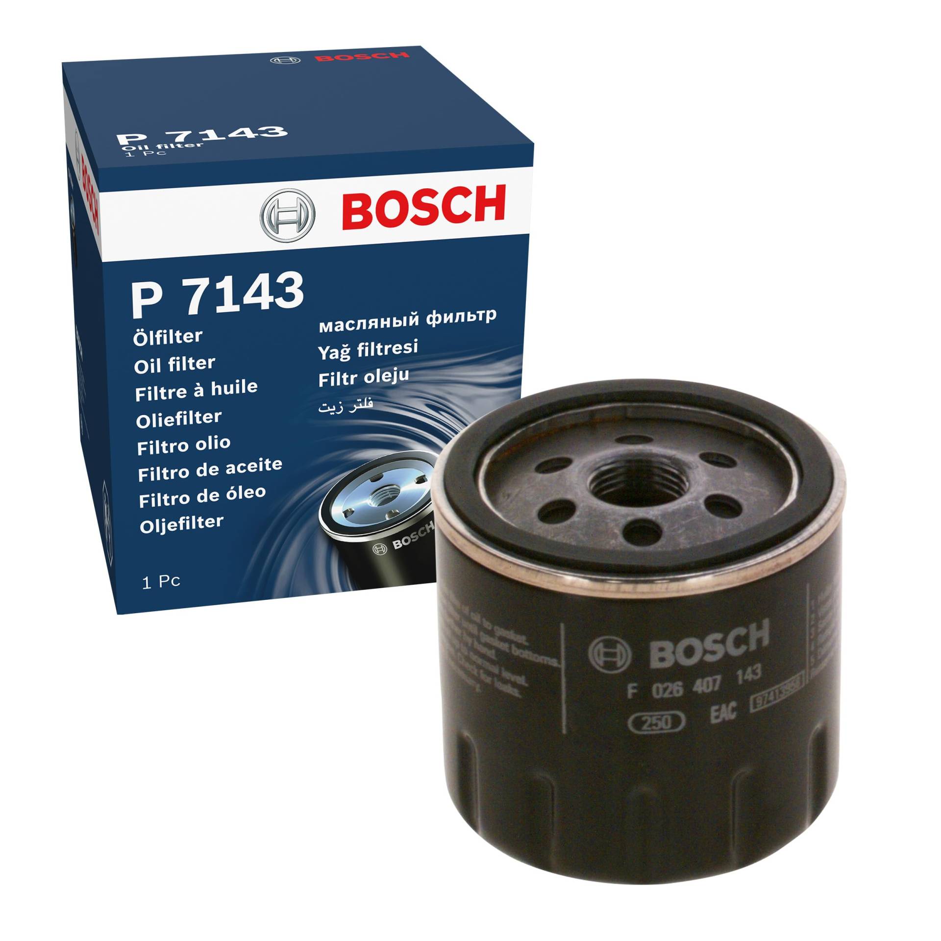 Bosch P7143 - Ölfilter Auto von Bosch Automotive