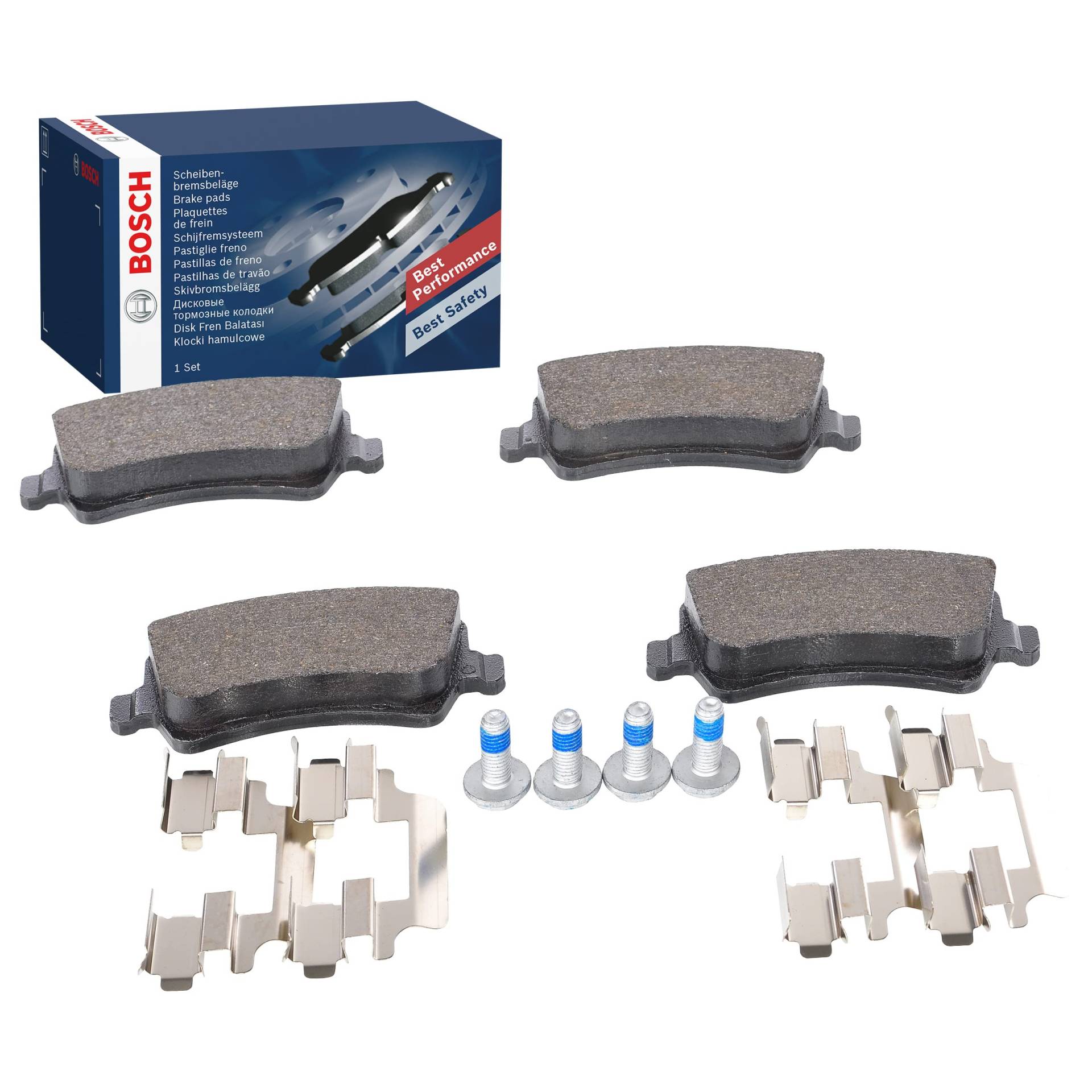 Bosch BP1149 Bremsbeläge - Hinterachse - ECE-R90 Zertifizierung - vier Bremsbeläge pro Set Bosch BP1149 Bremsbeläge - Hinterachse - ECE-R90 Zertifizierung - vier Bremsbeläge pro Set von Bosch Automotive