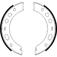 Bremsbackensatz, Feststellbremse BOSCH 0 986 487 706 Bremsbackensatz, Feststellbremse BOSCH 0 986 487 706 von Bosch