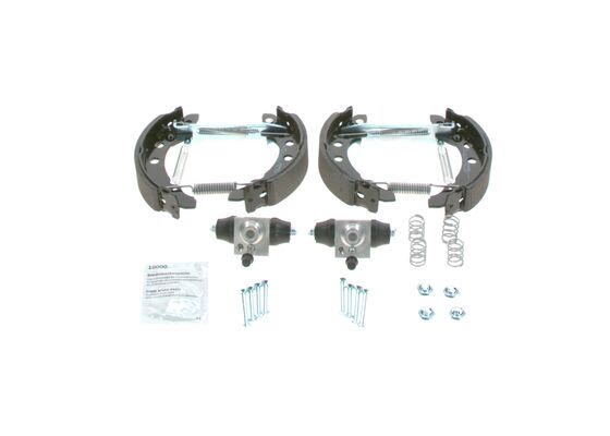 Bremsbackensatz Hinterachse Bosch 0 204 114 590 Bremsbackensatz Hinterachse Bosch 0 204 114 590 von Bosch