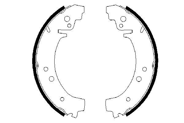 Bremsbackensatz Hinterachse Bosch 0 986 487 217 Bremsbackensatz Hinterachse Bosch 0 986 487 217 von Bosch