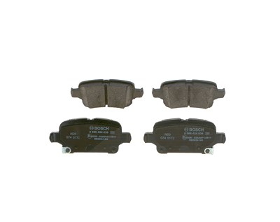 Bosch Bremsbeläge hinten (Satz) [Hersteller-Nr. 0986424839] für Opel, Vauxhall von Bosch