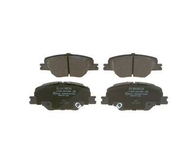 Bosch Bremsbeläge vorne (Satz) [Hersteller-Nr. 0986424868] für Opel, Vauxhall von Bosch