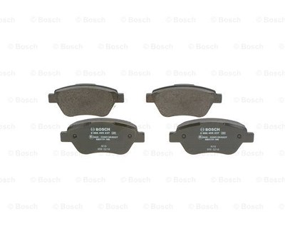 Bosch Bremsbelagsatz, Scheibenbremse [Hersteller-Nr. 0986495237] für Opel von Bosch