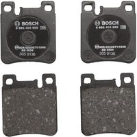 Bremsbelagsatz BOSCH 0 986 460 965, Hinten von Bosch