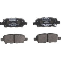 Bremsbelagsatz BOSCH 0 986 494 861, Hinten Bremsbelagsatz BOSCH 0 986 494 861, Hinten von Bosch