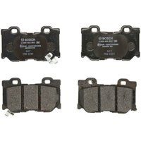 Bremsbelagsatz BOSCH 0 986 494 863, Hinten Bremsbelagsatz BOSCH 0 986 494 863, Hinten von Bosch